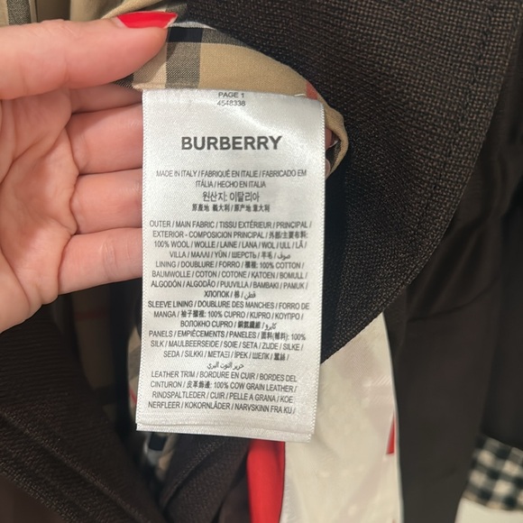 Burberry Coat - Picture 8 of 10